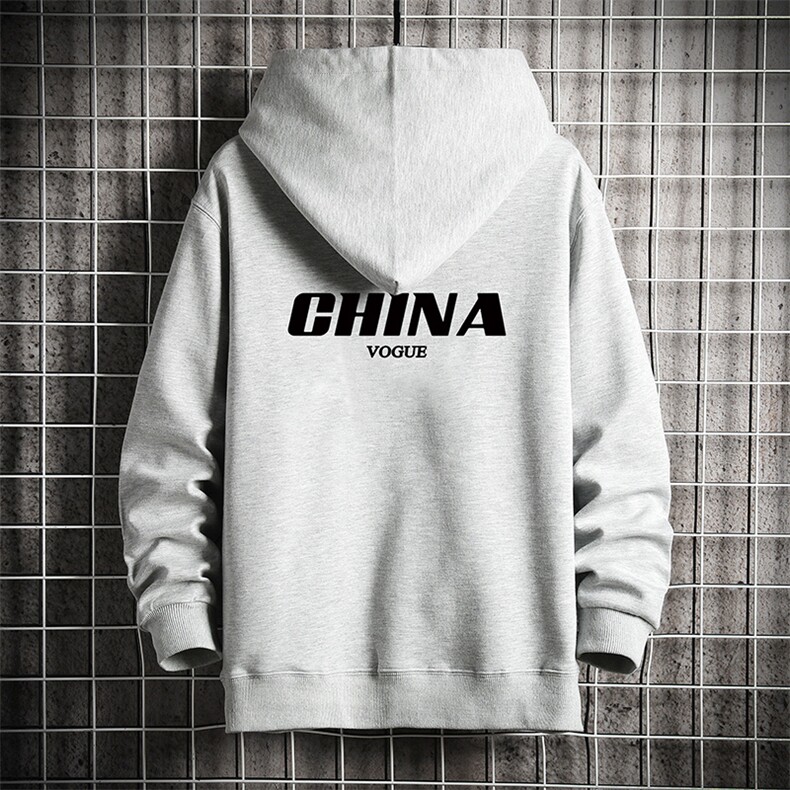 KS21001-P38加绒款-P43连帽开衫卫衣男运动外套大码班服网格,男装卫衣,电商A040A