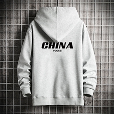 KS21001-P38加绒款-P43连帽开衫卫衣男运动外套大码班服网格，男装卫衣，电商A040A
