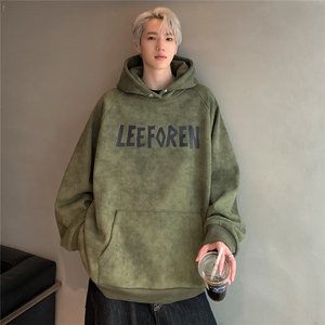 美式扎染连帽卫衣男秋季潮牌脏脏外套高级感情侣长袖上衣 W90-P58图片
