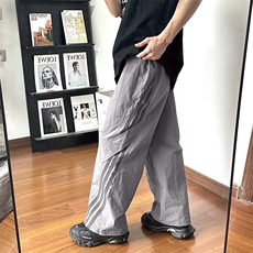 三防面料工装裤男2025新款美式宽松百搭休闲裤XK402-P45限价59，男装工装外套，电商A178
