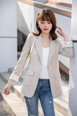 春装西装，女装西装，黛羽馨