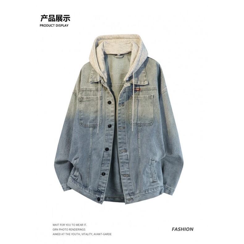 秋季得物二开数据高品质牛仔外套男JK3901-P78,男装夹克,星座912-1（原星座914-5）