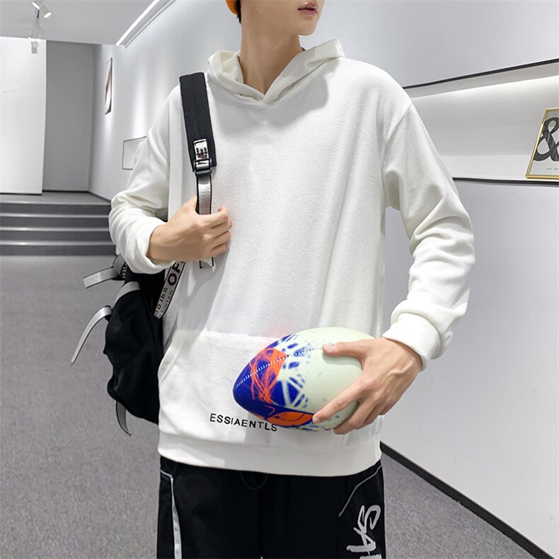 外贸现货！奥粒绒宽松连帽刺绣卫衣男港风潮牌休闲卫衣W2288P38,男装卫衣,星座914