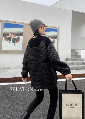 现货(时尚拼接卫衣)，女装卫衣/绒衫，雪蘭桐