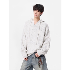 25秋冬连帽满天星新款毛衣男百搭舒适打底针织衫705-1-Y807-P72，男装T恤，星座705-1