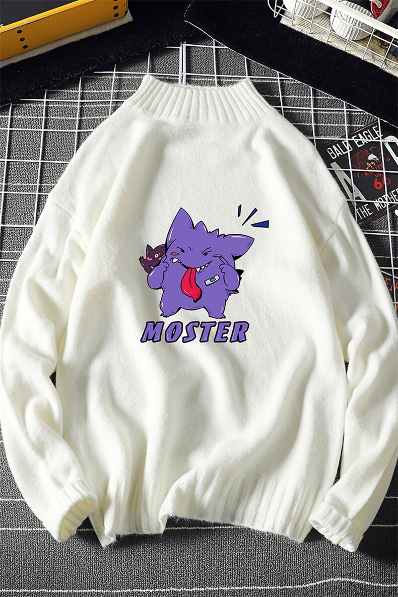 M18087-P45加绒款-P65半高领毛衣男士大码针织衫男毛线衣男线衫,男装针织衫/毛衣,电商A040A
