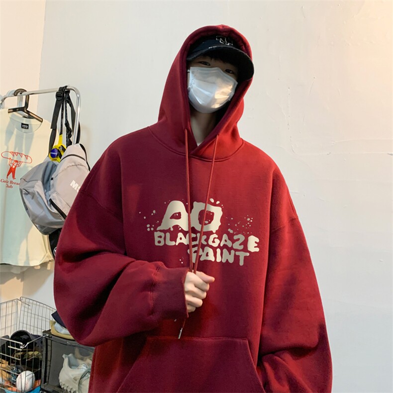 ！连帽圆领卫衣男装港风帽衫男LM145-P35,男装卫衣,电商B367