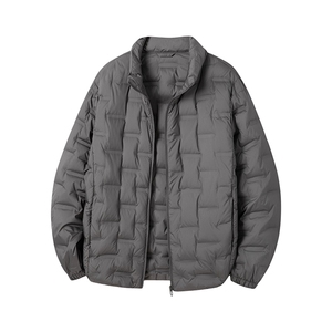潮牌立领羽绒服男士2025冬季加厚保暖面包服休闲短款外套男装图片