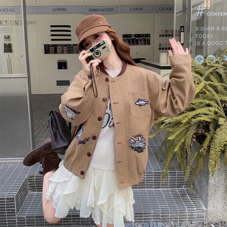 26新款现货大货已到店重工刺绣外套6865-P165-K248,女装短外套,2D034