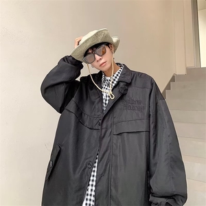 青春流行男春季夹克文艺潮外套S660P65图片