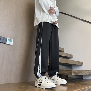 美式设计感宽松束脚裤高品质百搭休闲裤*CK70*P45加绒50*控88图片