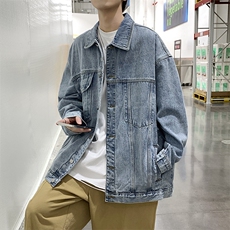 潮流夹克潮男春季牛仔夹克J2162P65，男装夹克，星座1116-2