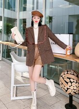 格子大衣，其它，慧姿阁