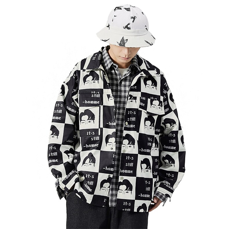 2021无影墙秋季新款男士宽松休闲外套男夹克外套J/,男装夹克,星座608A