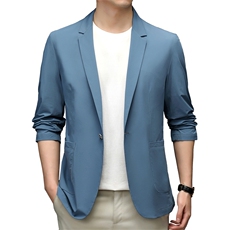 BB2850钱塘2020-2夏季一粒扣空调服休闲西装单西精品P170，男装西服，钱塘207-2