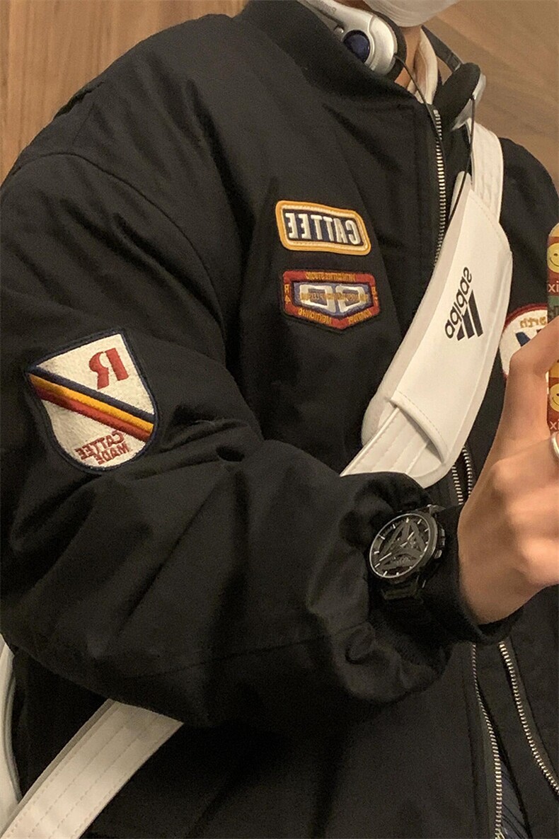美式潮流棒球服飞行员夹克休闲工装外套JK7352特P50,男装夹克,星座908-1