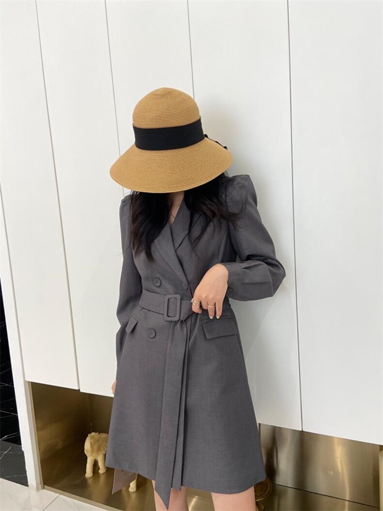 现货，西装裙，女装西装，精典蓝月