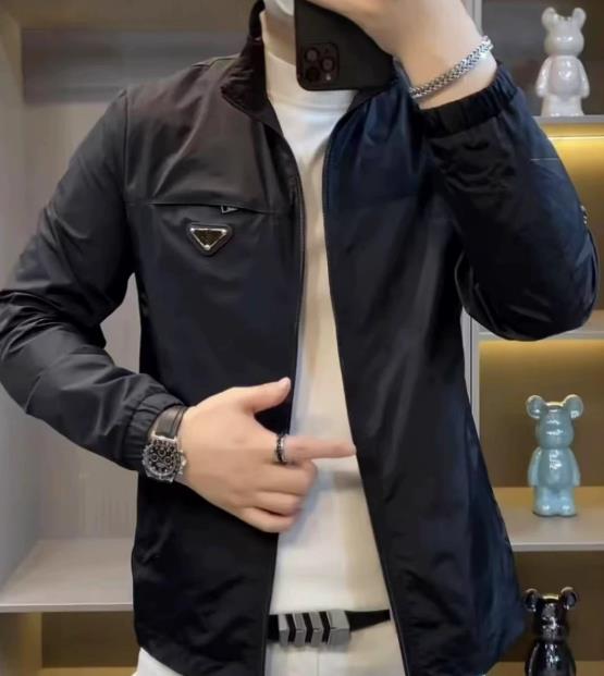 (网络图慎用有大货)轻奢欧货潮牌夹克休闲高端外套313B-JK803-P85,男装夹克,星座313B