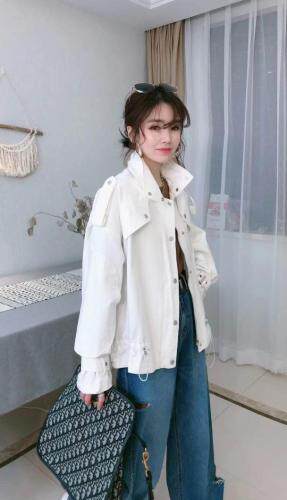 春季派克外套,女装,玉米青豆