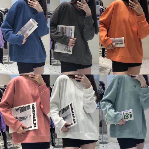 现货秋装新款韩版宽松卫衣,女装卫衣/绒衫,JJY 锦娇衣