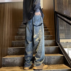 美式牛仔裤男款秋季长裤潮BN8006P56，男装牛仔裤，星座1116-2