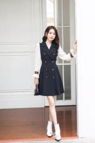 春装新款连衣裙，女装连衣裙，有声有色