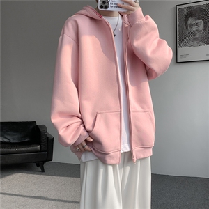3XL-S 基础百搭拉链开衫卫衣男休闲外套小心机 WY45-P58 400g图片