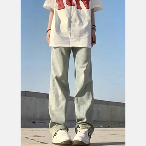 弹力加绒加厚黄泥色牛仔裤男715-6-BX07P50加绒P55(控78）图片