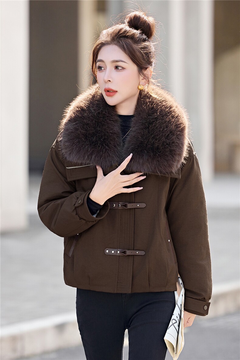 2025年冬时尚精品加棉加厚派克服（）,女装派克服,梦依缘