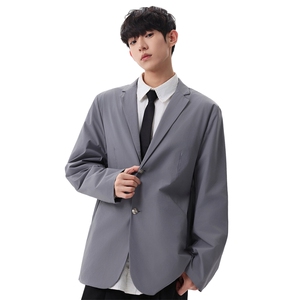 春季新款商务风西装外套男休闲西服男士西服X02629-P83图片
