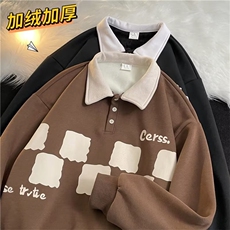 卫衣男潮牌秋冬高街加绒hiphop外套MK104P42，男装卫衣，星座1116-2
