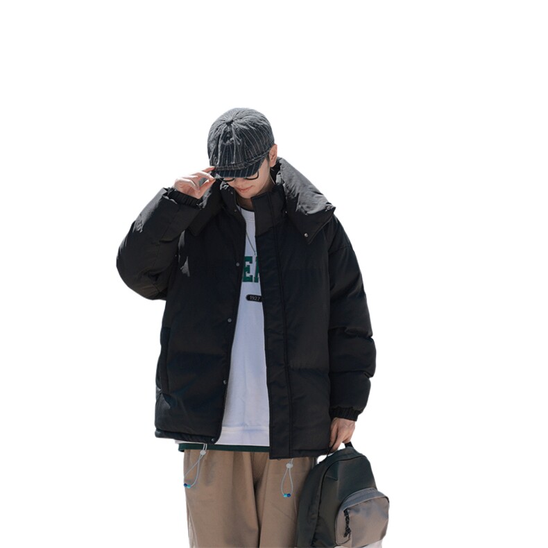 克莱因蓝冬季棉衣男加厚棉袄外套ins情侣款面包棉服M0761-P100,男装棉衣,星座308B-1