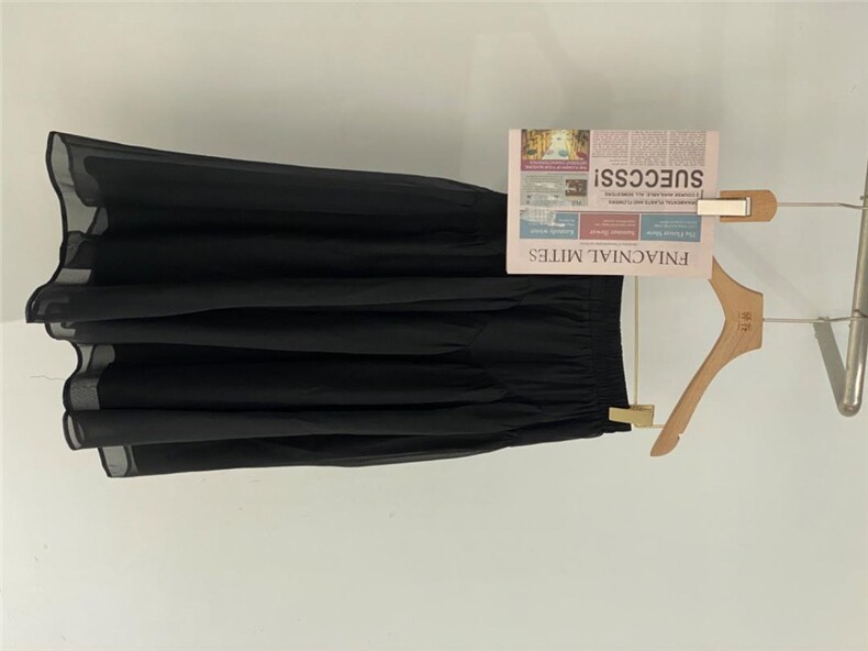 欧根纱半裙，女装半身裙，驿谷