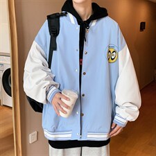 ！2023春季新款男士棒球夹克情侣中性棒球外套秋衣JK301P60,男装夹克,电商B220