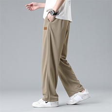夏季休闲裤冰丝裤运动服基础款舒适亲肤青少年速干裤K2311-特p30，男装休闲裤，电商B306