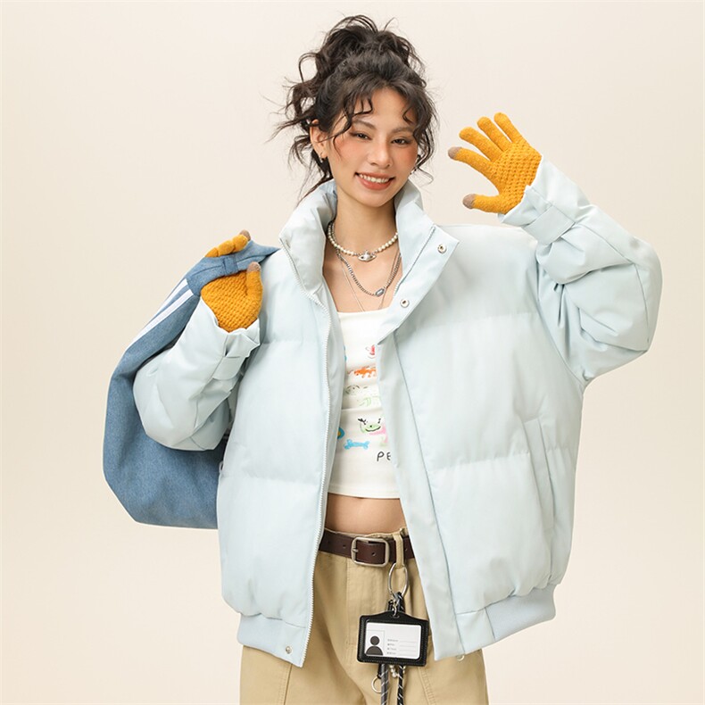 潮牌高街休闲棉衣潮流宽松棉服A161-9985图片