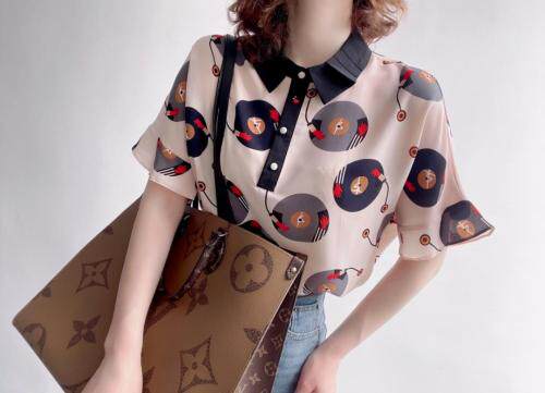 【夏季新品】真丝双绉推荐，女装，七七迷兰