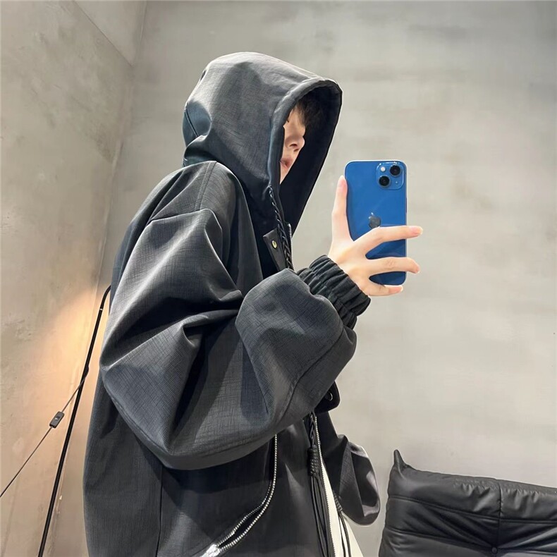 网图连帽皮衣夹克男JK587-特P80加绒M687-P105,男装夹克,星座1213
