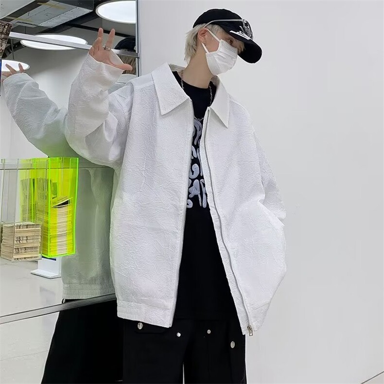 秋季青春流行男夹克文艺潮外套FW24P65,男装夹克,星座1116-2