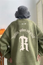 ！22秋季新款宽松大码港风R麂皮绒圆领卫衣JW1973-p50控68，男装卫衣，星座508（原C305）