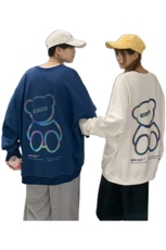 秋季男士情侣外套卫衣上衣宽松长袖潮流夜光9710/，男装卫衣，星座1506-1