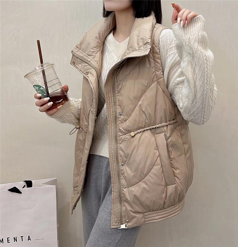 羽绒马甲，女装马甲，卡薇尔