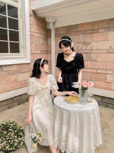 【现货】仙女蝴蝶结连衣裙，女装连衣裙，TU