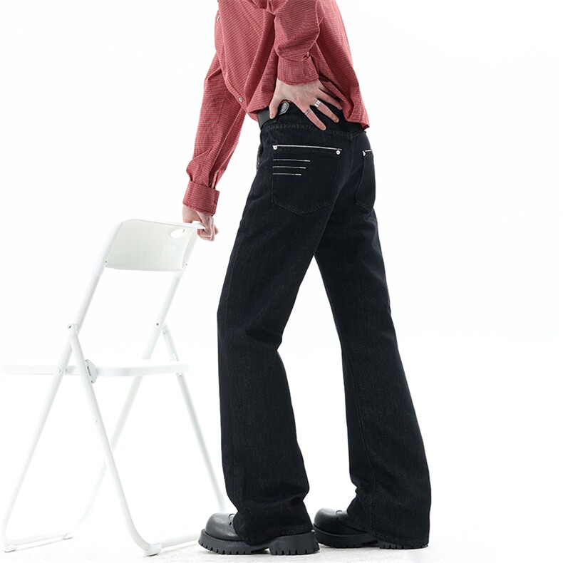 【现货】XZ1218BK5165特价P43大货已出刺绣显高百搭牛仔裤，男装牛仔裤，星座1218（原611-3）