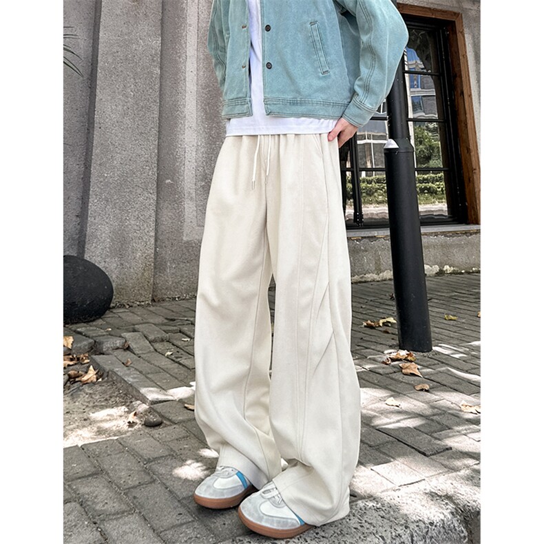 冬季新款星空尼重磅长裤直筒休闲裤抖音品质A111-A507特批40,男装休闲裤,电商基地A111