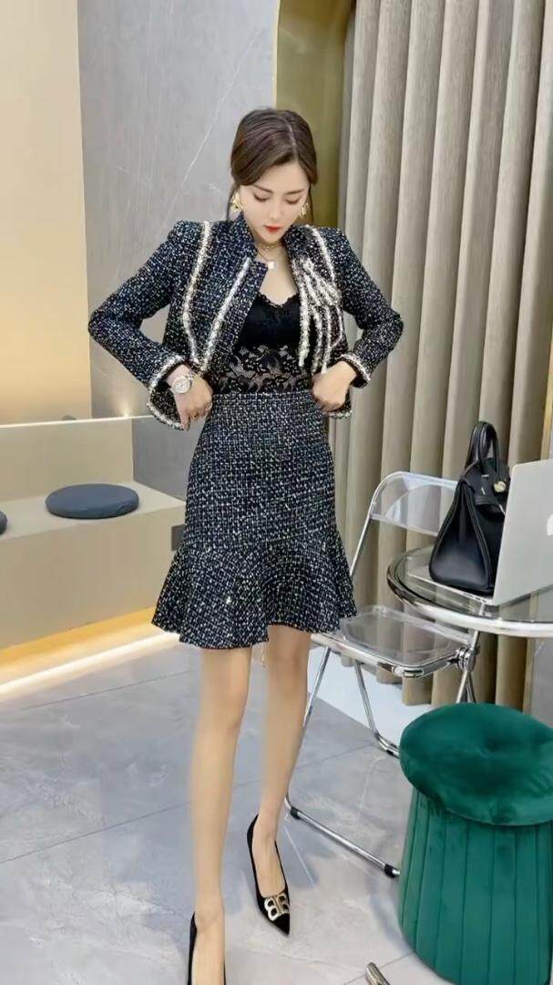 2021秋冬款小香风高定款，重工，其它，贻思茗