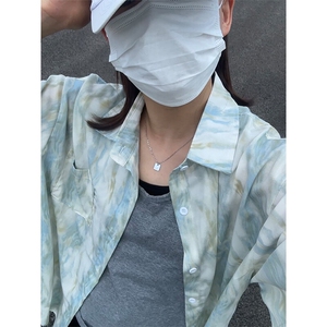 2025夏季新款港风夏威夷冰丝沙滩衬衫印花短袖 CS309-P30图片