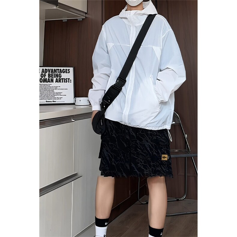 F8038/特P50防晒指数UPF50+防紫外线防晒服男皮肤衣薄外套,男装防晒衣,电商A141