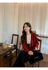 2025年秋季时尚百搭通勤简约休闲女士针织衫，女装针织衫/毛衣，琳尚羊绒
