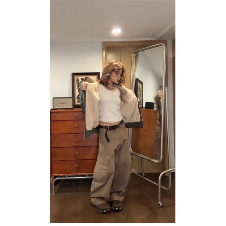 美式复古座山雕派克棉服外套男女冬季毛领连帽短款情侣棉衣,男装棉衣,星座506A